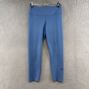 Nike Dri-FIT High-Rise 7/8 Leggings Blue Women’s Size M dusty periwinkle blue